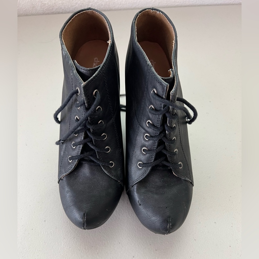 Charlotte Russe Black Ankle Boots